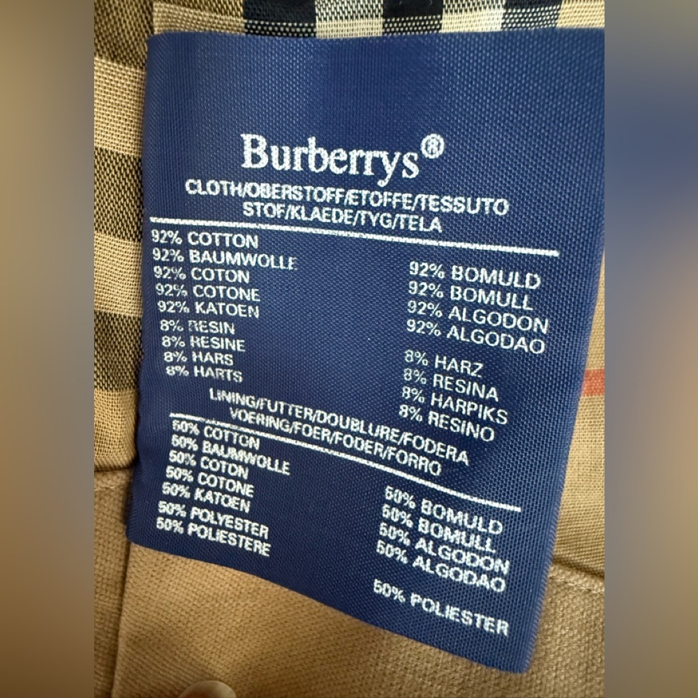 Vintage Burberry’s’ Hooded Coat - Size 4 - Picture 15 of 16